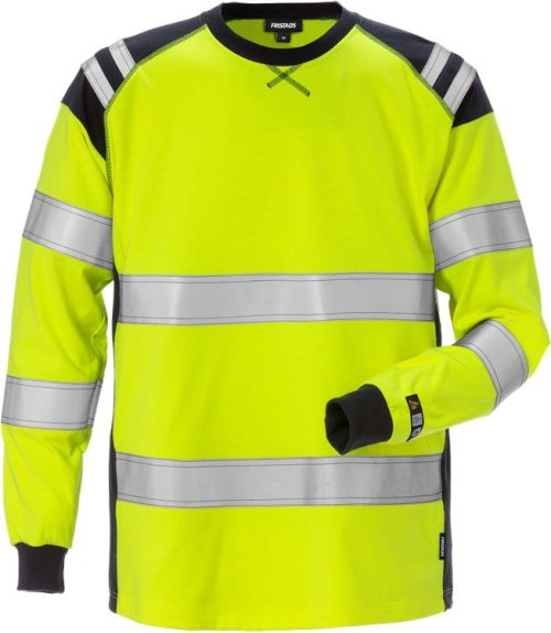 Flamestat high vis pitkähihainen t-paita lk 3 7077 TFLH