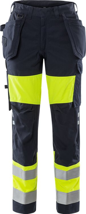 Flamestat high vis rakentajan housut naisten lk 1 2777 ATHS