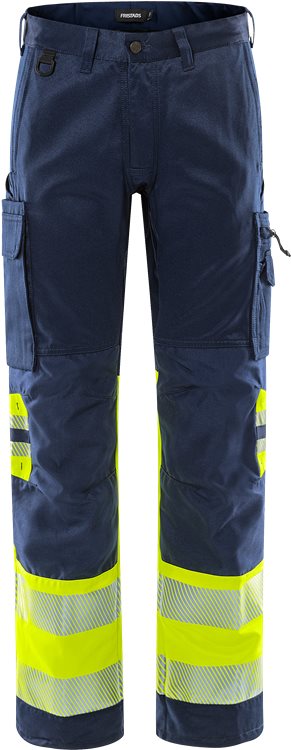 High vis rakentajan stretch housut lk 1 2706 PLU