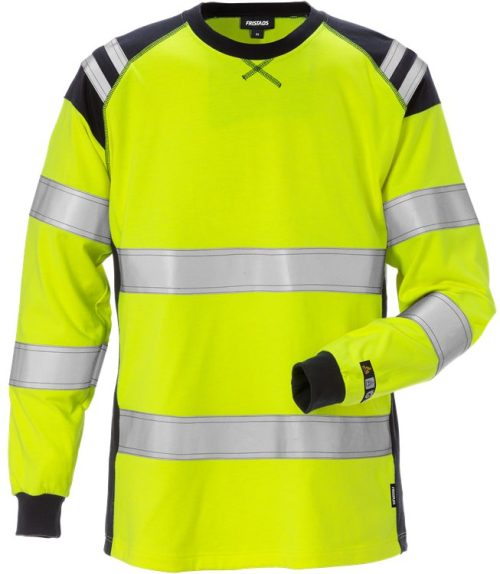 Flamestat high vis pitkähihainen t-paita naisten lk 3 7097 TFLH