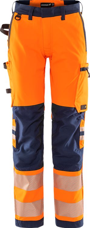 High vis Green stretch housut naisten lk 2 2665 GSTP