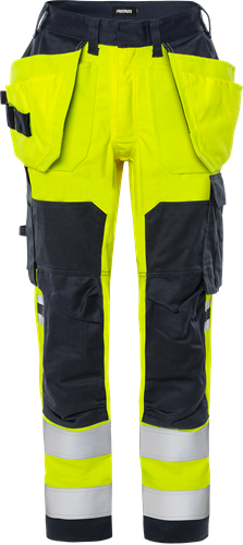 Flamestat high vis rakentajan stretch housut lk 2 naisten 2164 ATHF