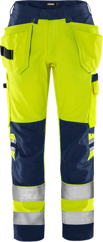 High vis rakentajan housut naisten luokka 2 2671 GPLU