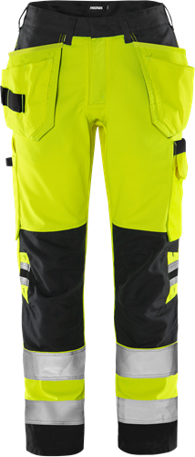 High vis rakentajan housut naisten luokka 2 2671 GPLU